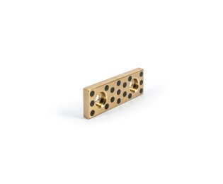 Gleitplatte, BmF, s = 10 mm; 50 x 250 mm, Form A, 4 Schrauben
