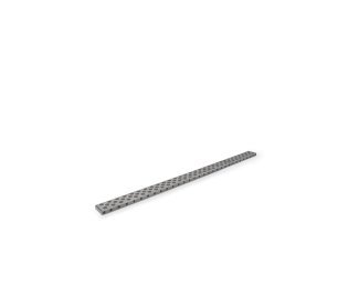 Flachleiste, BmF, ohne Bohrung, 60 x 16 x 500 mm