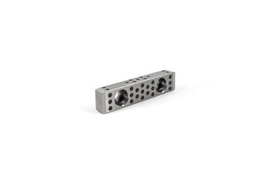 Führungsleiste mit 2 Gleitflächen, BmF, VDI 3357, 60 x 125 x 30 mm