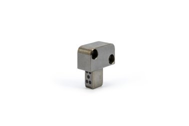 Rechteckführung, Stahl gehärtet,  mit Festschmierstoff,  52 x 20 mm