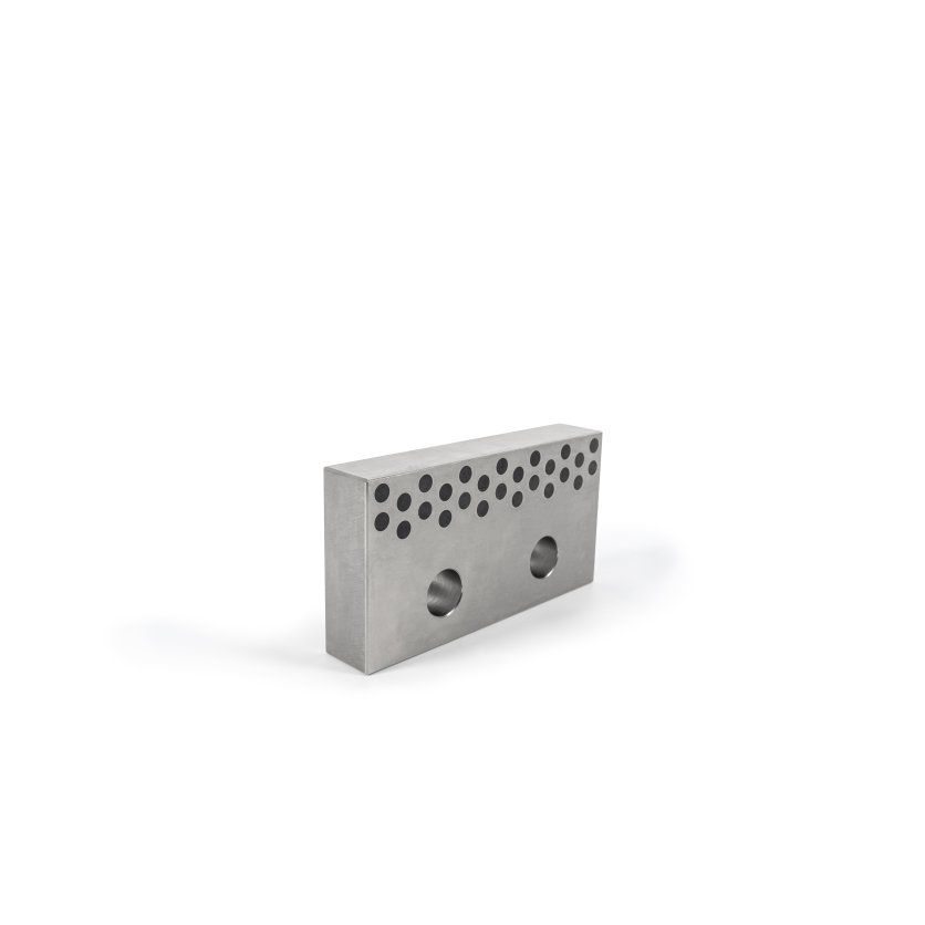 Deckleiste, BmF, VDI 3357, L x b x s = 160 x 85 x 30 mm